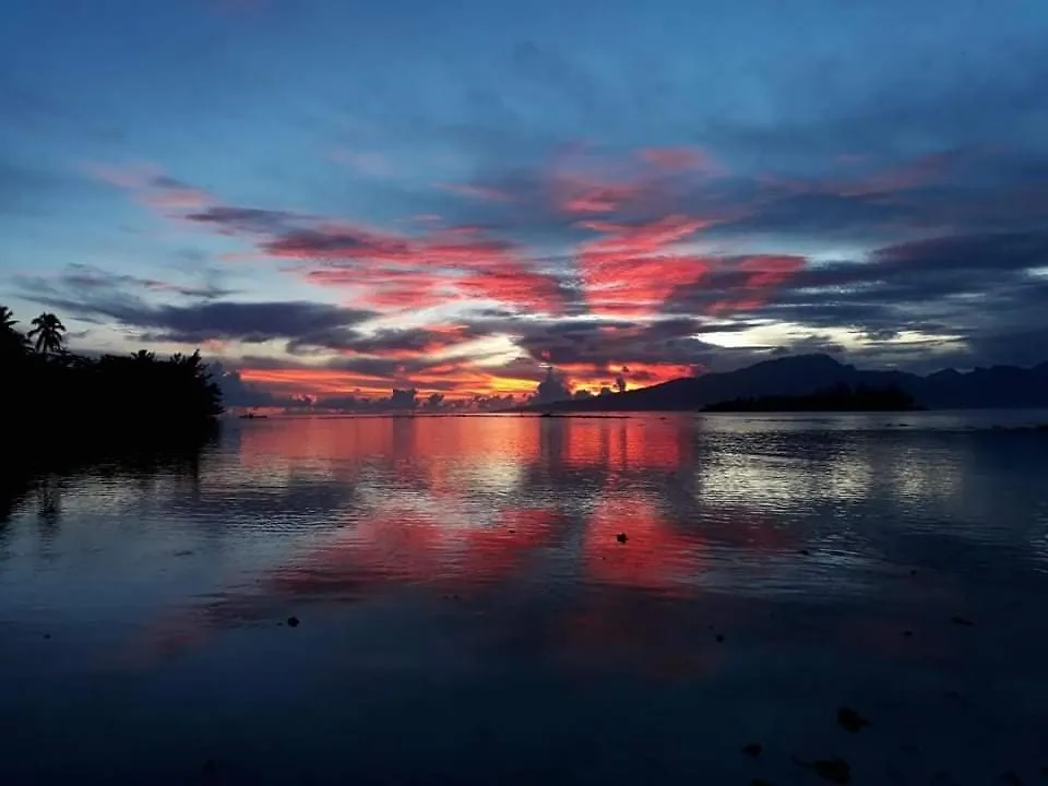 Séjour chez l'habitant Fare blue lagon view Moorea