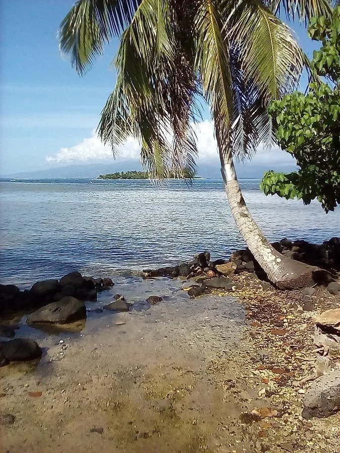 Séjour chez l'habitant Fare blue lagon view Moorea Polynésie française