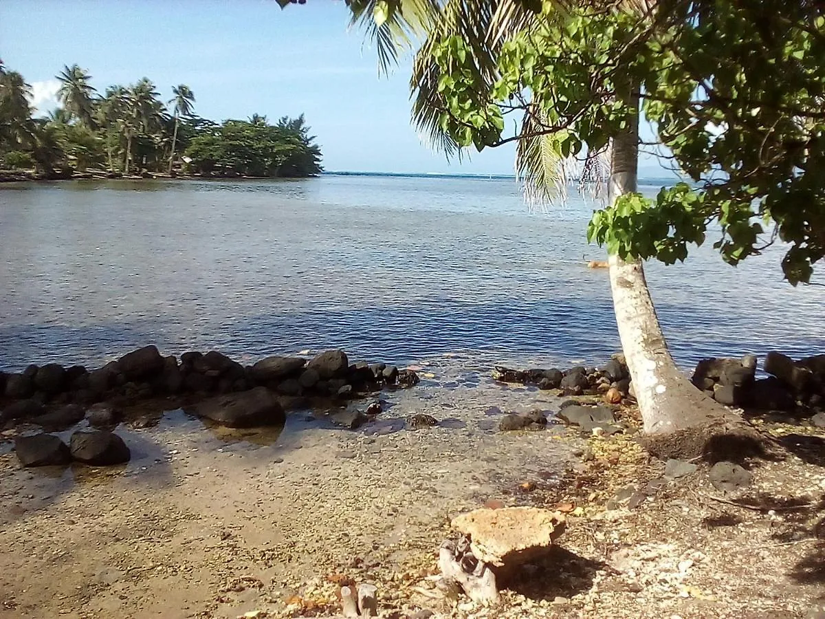 Fare blue lagon view Moorea Séjour chez l'habitant