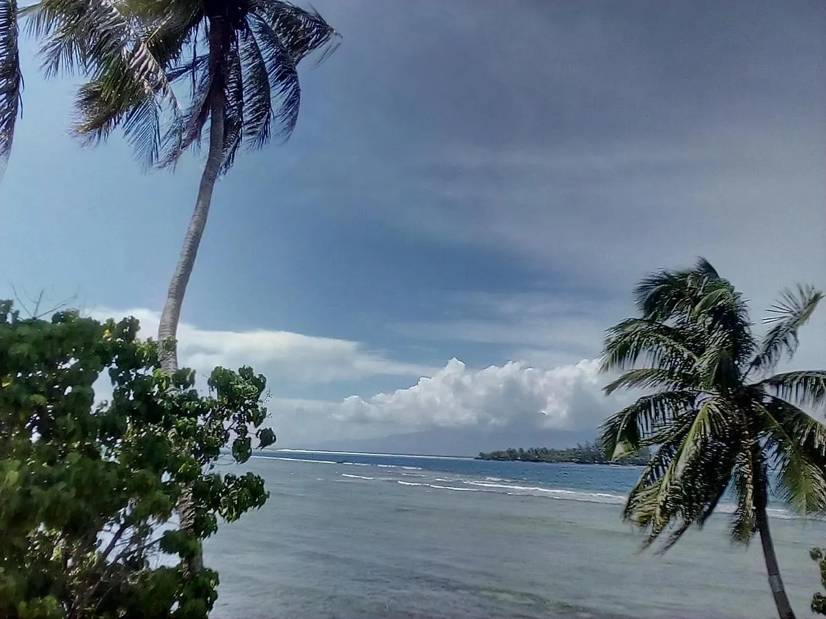 Séjour chez l'habitant Fare blue lagon view Moorea Polynésie française